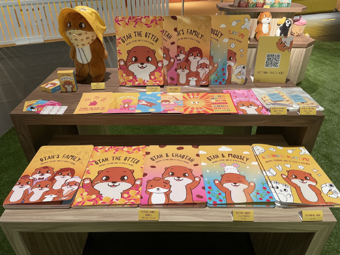 merchandise at otah & friends: camp stardust