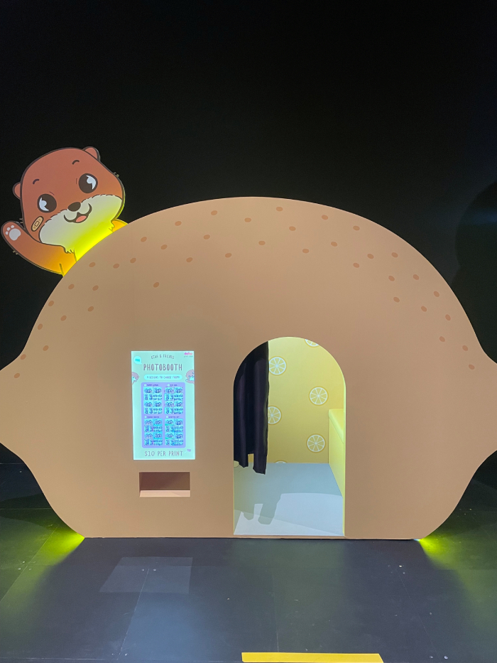 kids photo booth at otah & friends: camp stardust