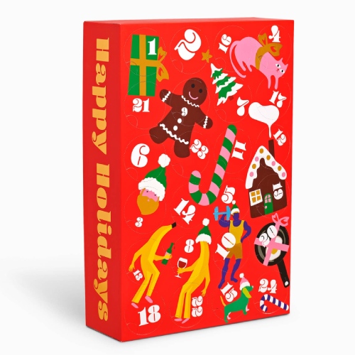 christmas advent calendar 2021 happy socks
