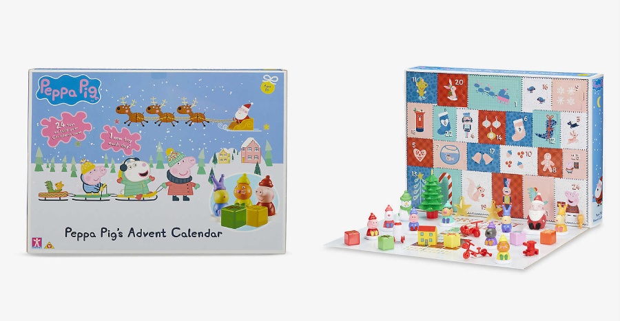 christmas advent calendar 2021 peppa pig