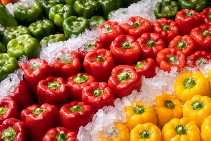 cold storage cs fresh paragon vegetables closeup