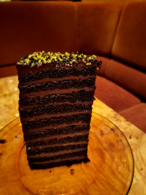 corduroy palace food review 20 layered chocolate cake
