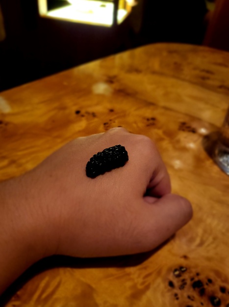 corduroy palace food review caviar bump