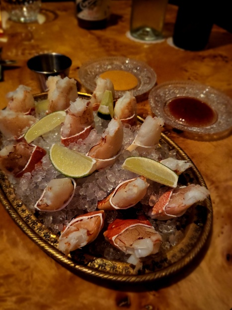 corduroy palace food review jonah crab claws