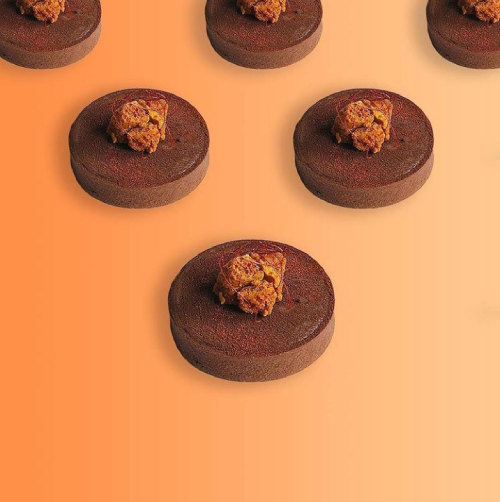 dark chocolate sichuan peppercorn tart from Cotta