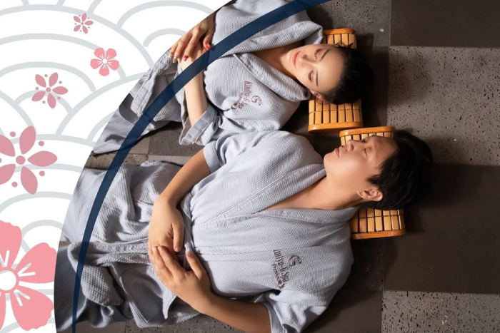 couple spas singapore - japanese hot stone