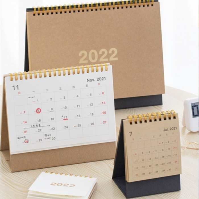 decorate office desk singapore - calendars
