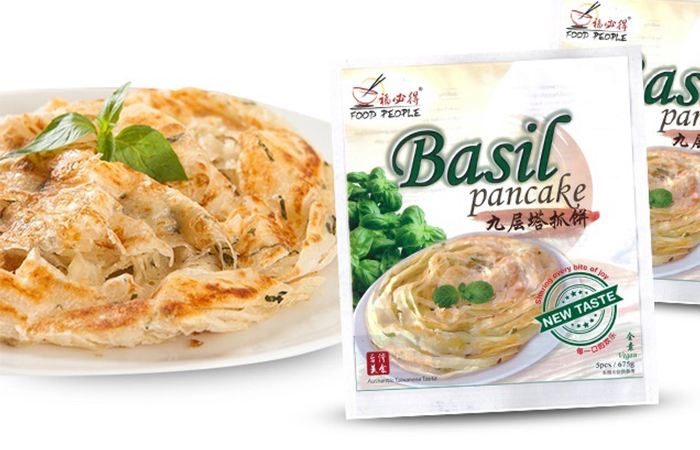 Food People taiwan basil bancake