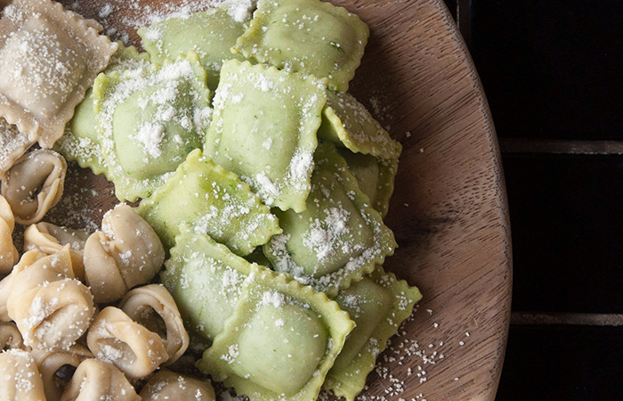 Sashas Fine Foods spinach and ricotta ravioli