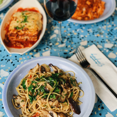 Photo of pasta meal from Da Paolo Dempsey