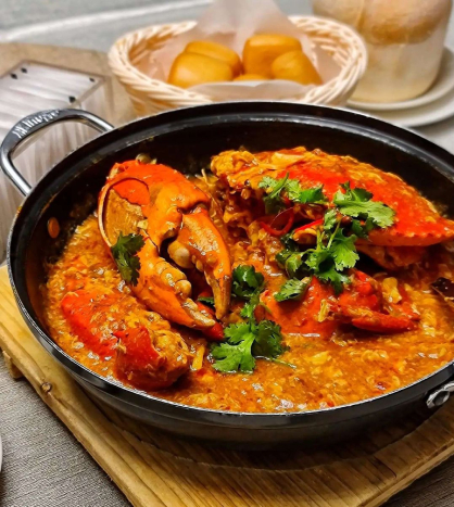 Photo of chilli crab from JUMBO Seafood