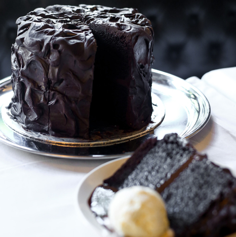 Photo of double chocolate blackout cake from PS. Cafe