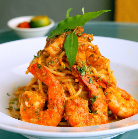 Photo of prawn pasta from Ling Ling by The Wine Company