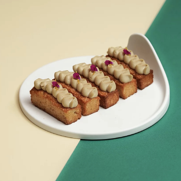 earl grey hazelnut financiers