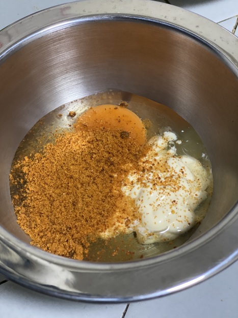 egg mayo ramen recipe ingredient mix