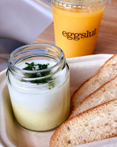 eggslut singapore review the slut with orange juice