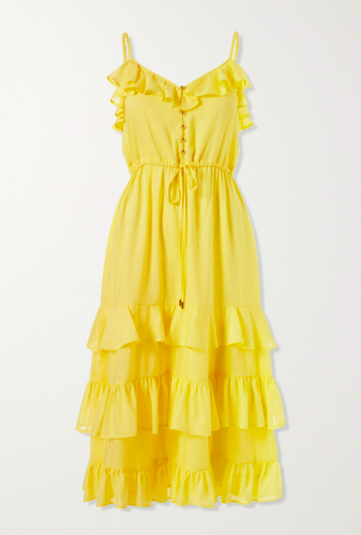 emily in paris fashion outfits melissa odabash dress