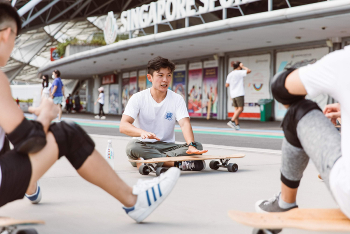 fitness activities singapore - longboarding