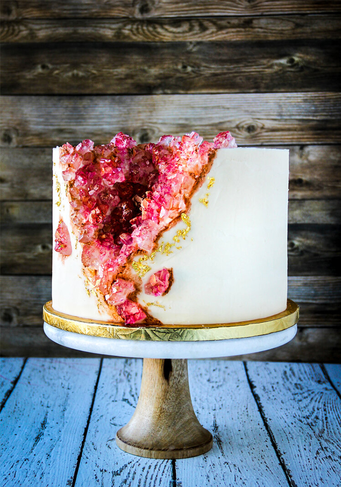 geode cakes lady in the wild west