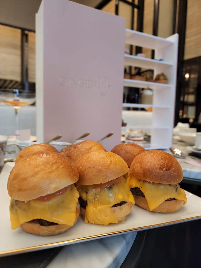 gingerlily afternoon tea burgers