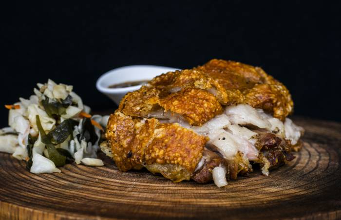 group friendly restaurants pork knuckle