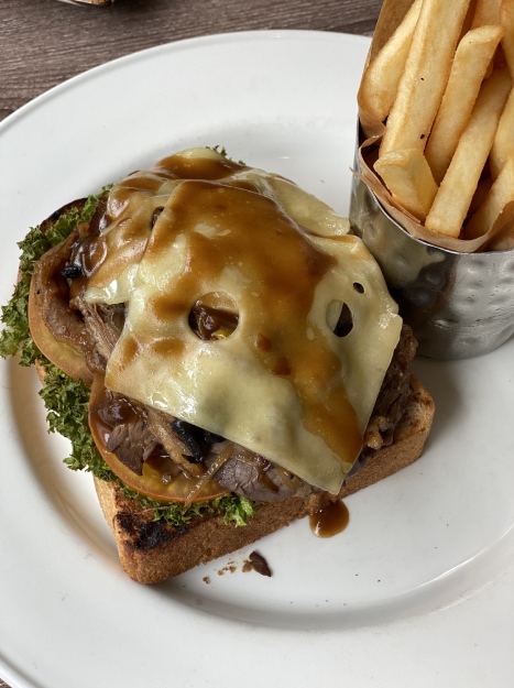 hard rock cafe back to classic menu open faced sirloin