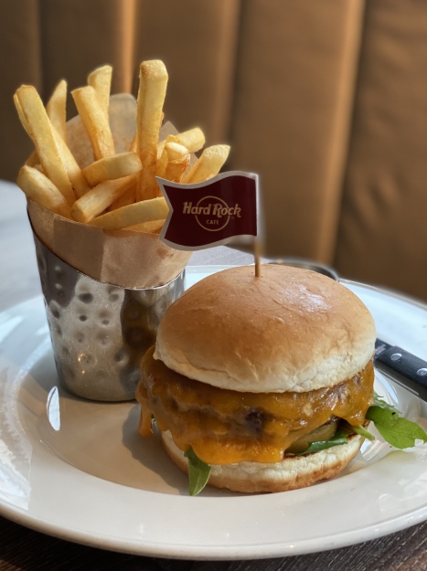 hard rock cafe back to classic menu quinoa burger