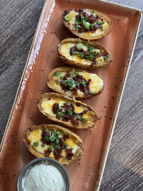 hard rock cafe back to classic menu traditional potato skins