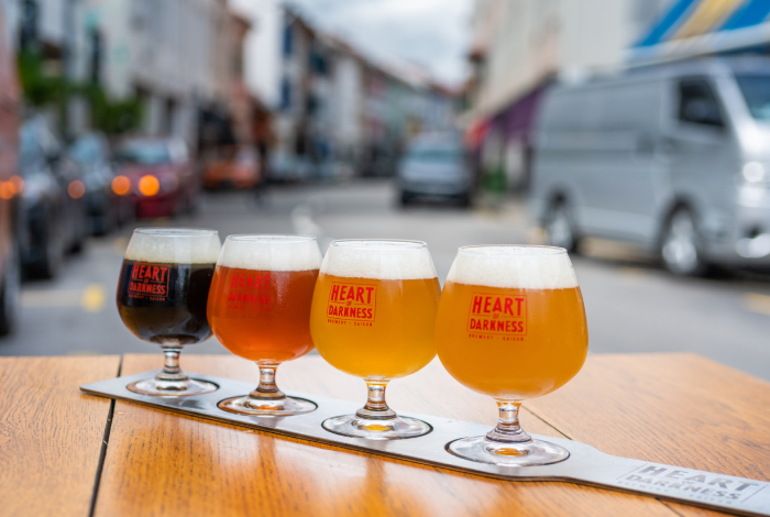 heart of darkness beer flight