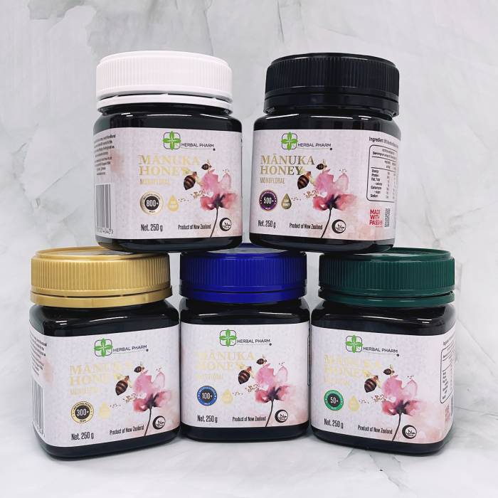 herbal pharm manuka honey mgo indicators