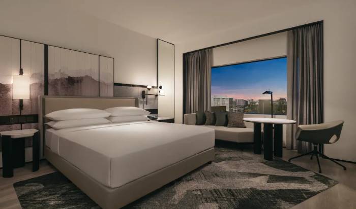 hilton king executive suite