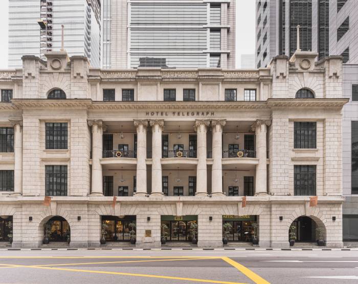 hotel telegraph facade