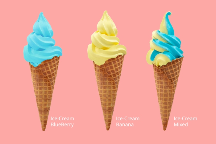 ikea tampines swedish bistro blueberry banana ice cream