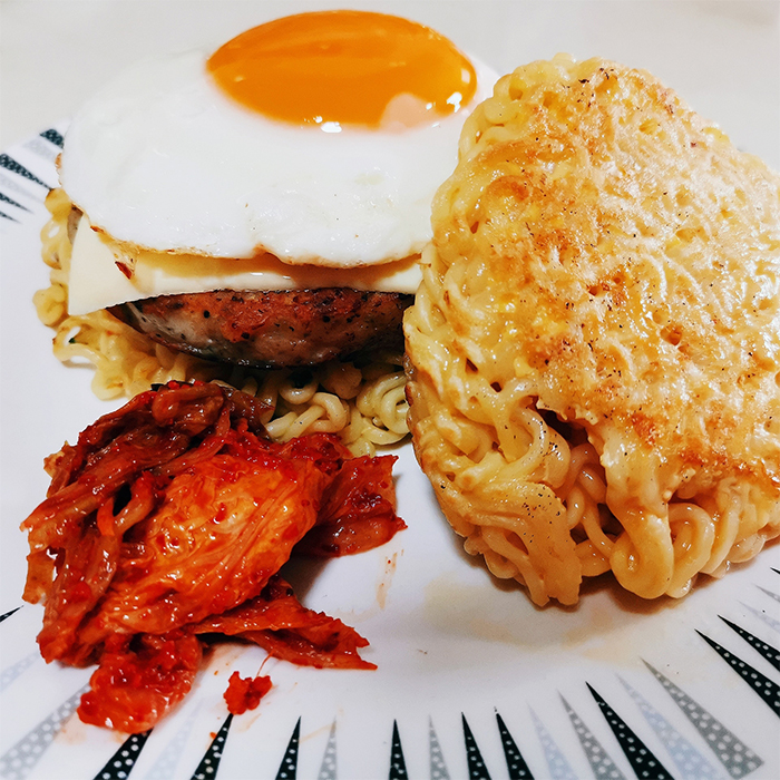 instant noodles recipe ramyun burger