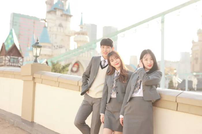 korean school uniform rental
