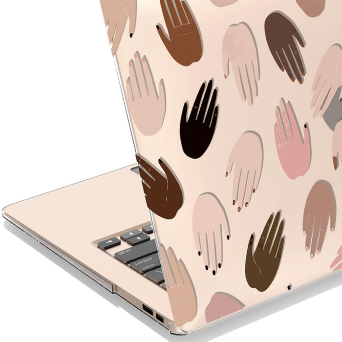 laptop case singapore - femme hand