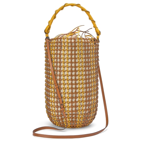 loewe bucket mesh bag