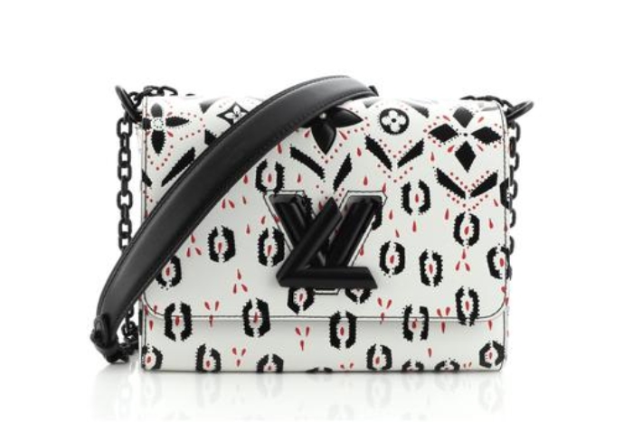 louis vuitton twist mm graphic leather