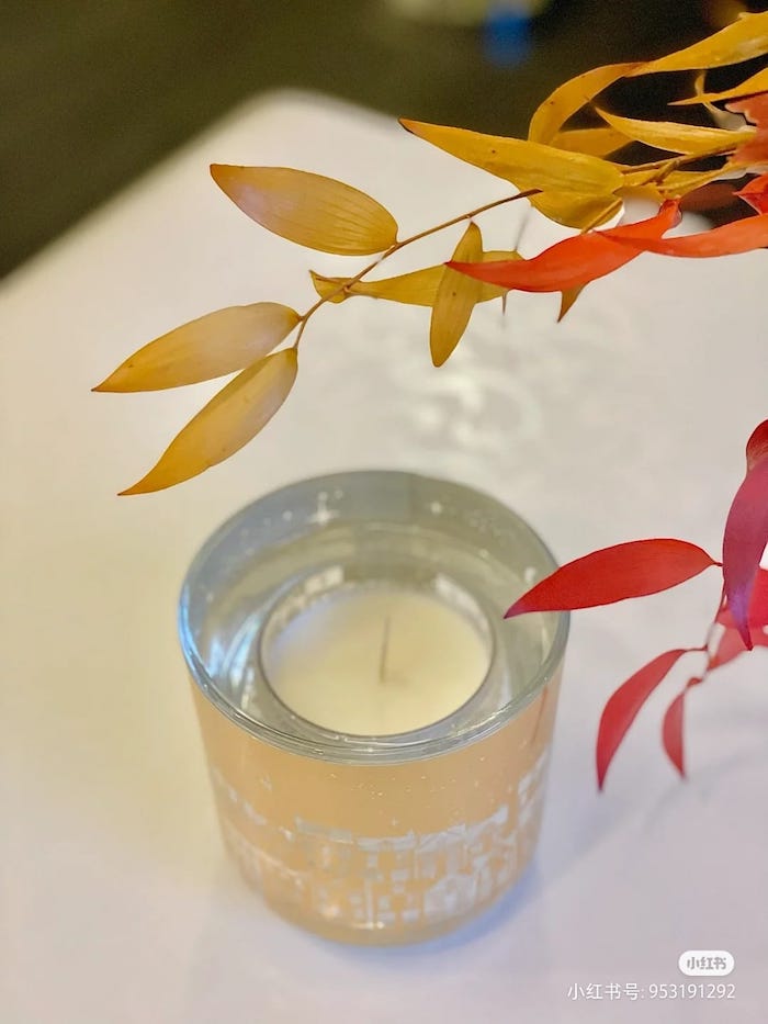 marks and spencer christmas candle 3