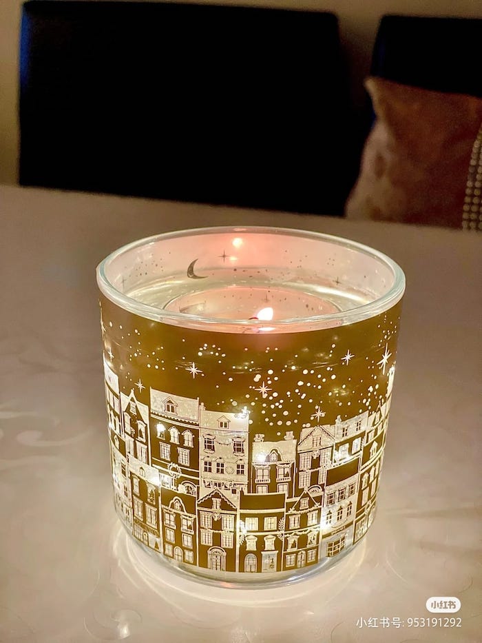 marks and spencer christmas candle 4