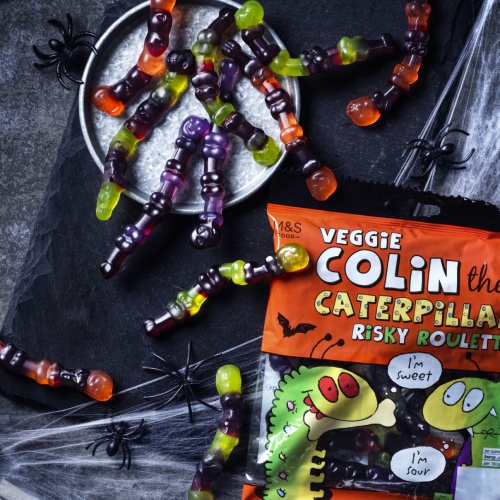 marks and spencer halloween colin the caterpillar roulette