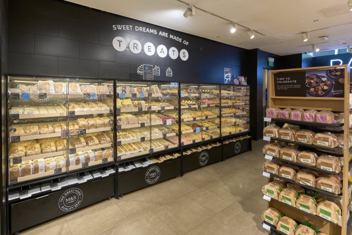 marks and spencer wheelock place revamp bakery