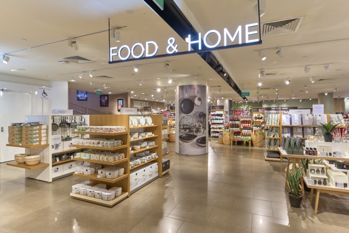 marks and spencer wheelock place revamp food and home section