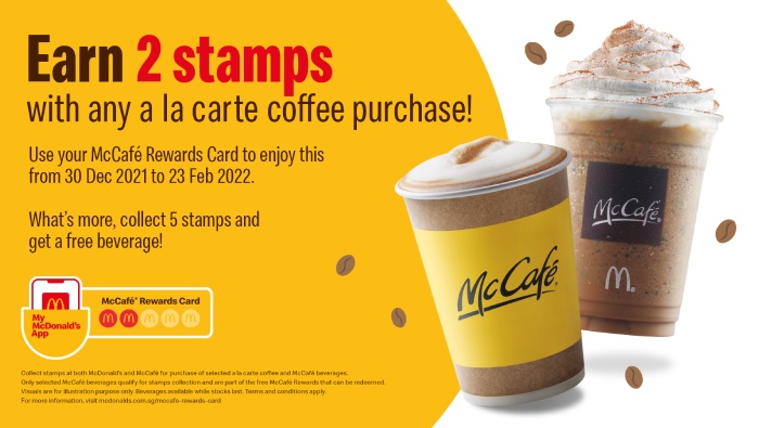 mcdonalds mccafe rewards double stamps