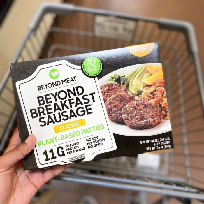 meat alternatives singapore -beyond meat sausage