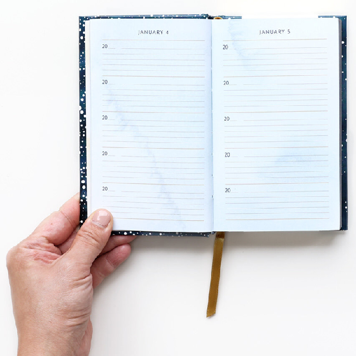 mental health journals - celestial one line a day