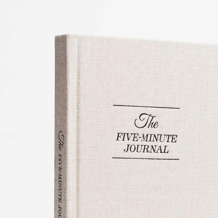 mental health journals - five minute journal