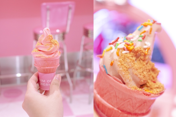 museum of ice cream singapore screams diner ice cream flavours