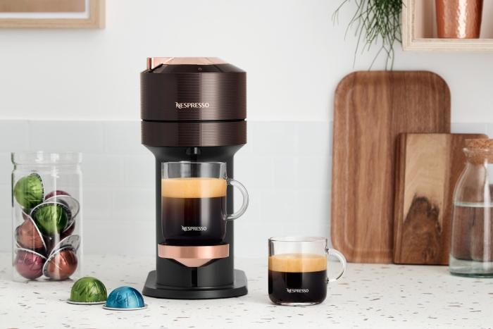 nespresso vertuo next premium rich brown