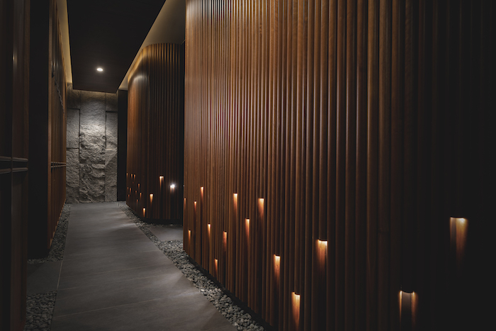 oasia spa corridor
